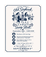 Don't Miss the Ladies Swag Stroll on Main Street!