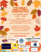 Coming Soon: The Great Main Street Pumpkin Fest 2026