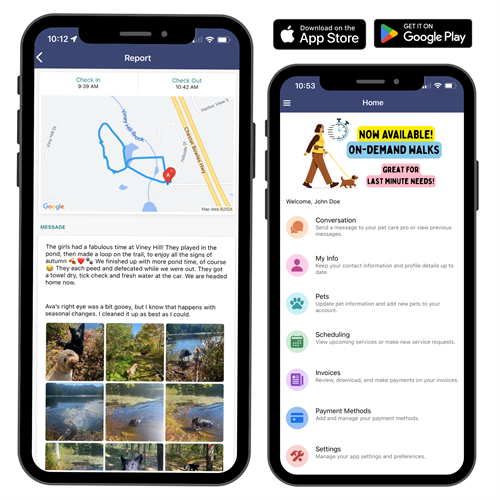 GPS & Time Stamped Service Reports + Pictures after every service!