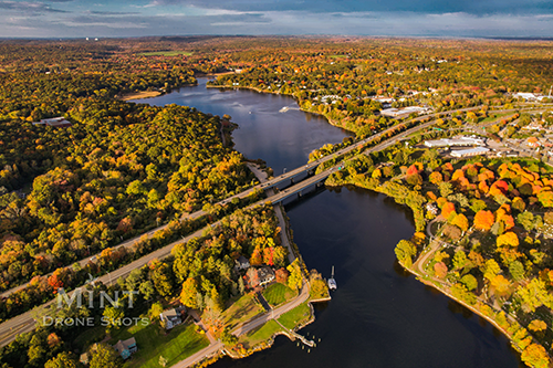 Above Mystic in the Fall