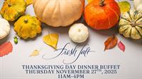 Thanksgiving Day Dinner Buffet