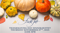 Thanksgiving Day Dinner Buffet