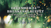 December 24th Breakfast Buffet
