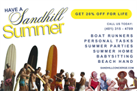 Have a Sandhill Summer!!
