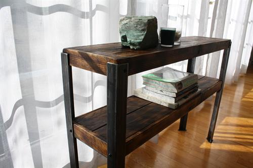 Custom Wood & Metal Table