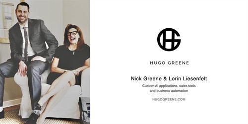Nick Greene and Lorin Liesenfelt, co-founders of Hugo Greene