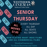 WESTBROOK CINEMAS SENIOR THURSDAYS