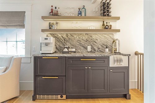 Coffee/beverage stations are a popular option recently. 