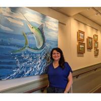 ''On the Water'' Solo Exhibition by artist Andria Alex