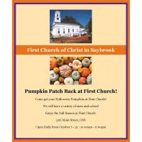 Pumpkin Patch Back at First Church
