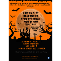 Community Halloween Spooktacular Trunk or Treat & Spooky Walk