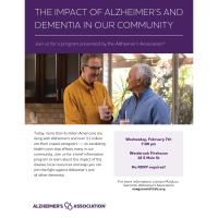 The Impact of Alzheimer's and Dementia in Our Community