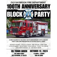 Old Saybrook Fire Department 100th Anniversary Block Party