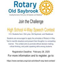 High School 4-Way Speech Contest