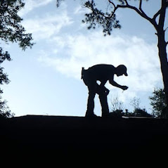Silhouette of a roof inspection in Gainesville Fl 