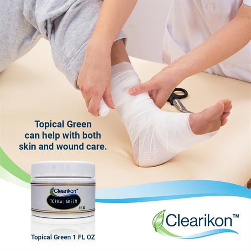 Topical Green is a Natural Plant Based Products Wound Care 