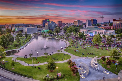 Concerts in the Park (Photo by Dennis Keim)