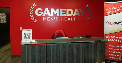 Gameday Men's Health Huntsville Reception area