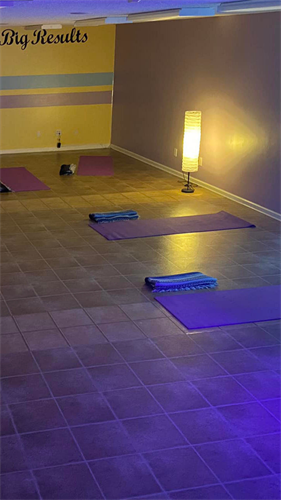 Yoga Nidra workshop set up