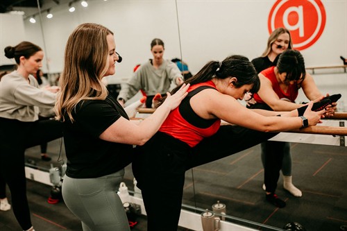 Pure Barre Align combines our classic strength-building barre technique with a unique emphasis on flexibility and balance training to deliver a restorative full body workout. In 50 minutes, you will focus on various flows of stretching to increase your joint mobility, while building muscular strength and stability.