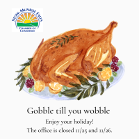 Happy Thanksgiving - Office Closed