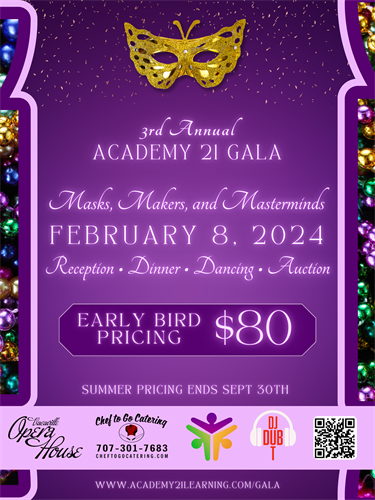 3rd Annual Academy 21 Gala Feb 8, 2025