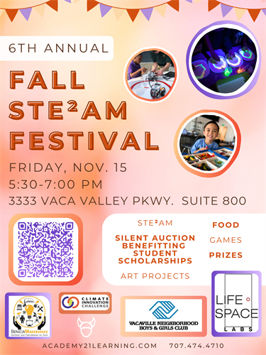 Fall STEAM Festival Nov 15, 2024