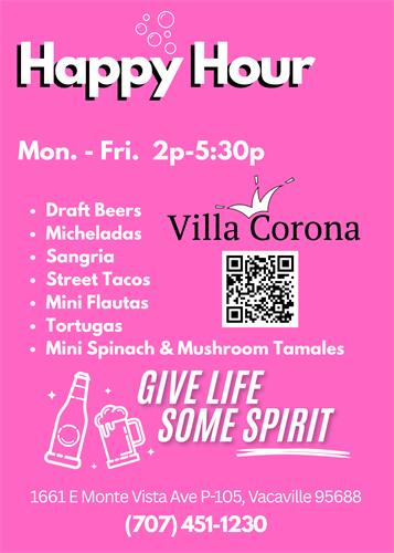 New Happy Hour Flyer New Happy Hour Flyer