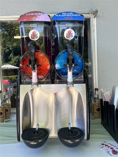 Engagement Party with Dual Tank and Customer Provided Table Top Set up 