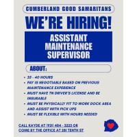 GOOD SAMARITAN OF CUMBERLAND COUNTY, INC.