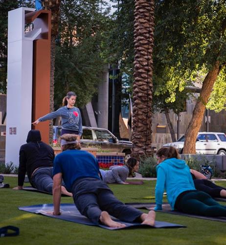 Yoga in the Square (Private Event)