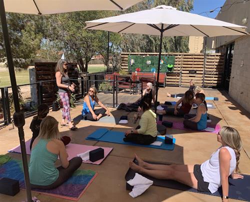 Yoga and Wine (Ticketed Partnership Event)