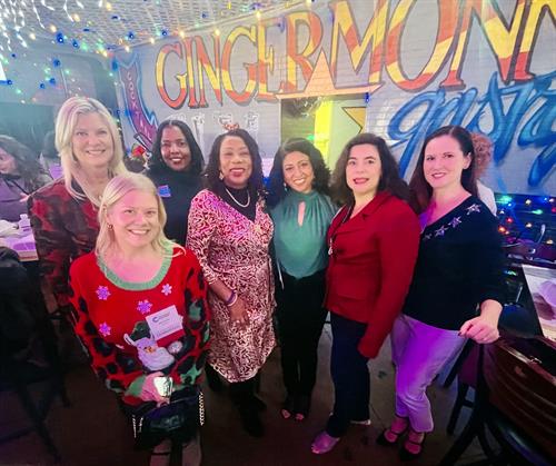 Chandler Chamber Women In leadership team at December 2021 luncheon 