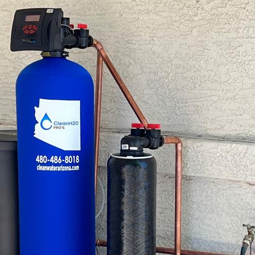 Outdoor Water Softener System