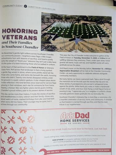 Honoring Our Veterans