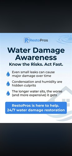 Water Damage Risks!