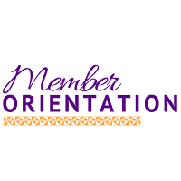 Member Orientation