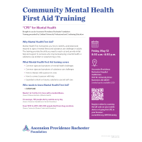 Community Mental Health First Aid Training