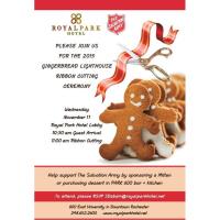 Ribbon Cutting Ceremony- Gingerbread House 