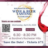 Rochester Rotary Wine & Beer Tasting Fundraiser