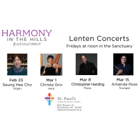 Harmony in the Hills Presents Annual Lenten Concert Series