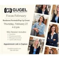 Focus February! Evening Business Portrait Pop-Up Event!