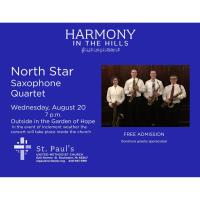 Harmony in the Hills Presents: North Star Saxophone Quartet