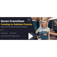 Seven Franchises Expanding to Oakland County; Open Call For Owner Candidates