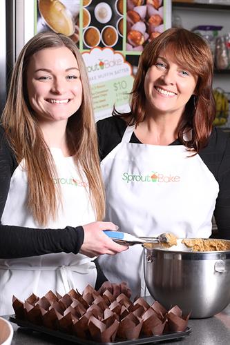 We are a mother-daughter duo on a quest to provide healthy baked goods.