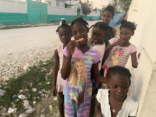Haitian children 