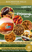 SUPER BOWL / CATERING