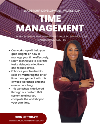 Time Management Virtual Workshop