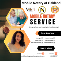 Mobile Notary of Oakland
