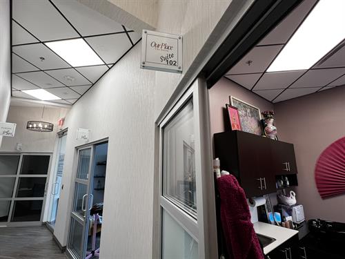 Internal suite entrance